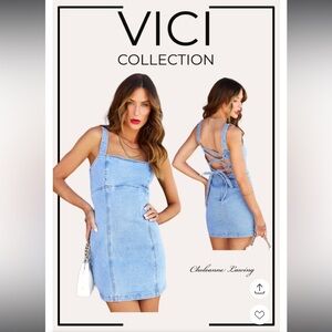 VICI Collection Denim Dress